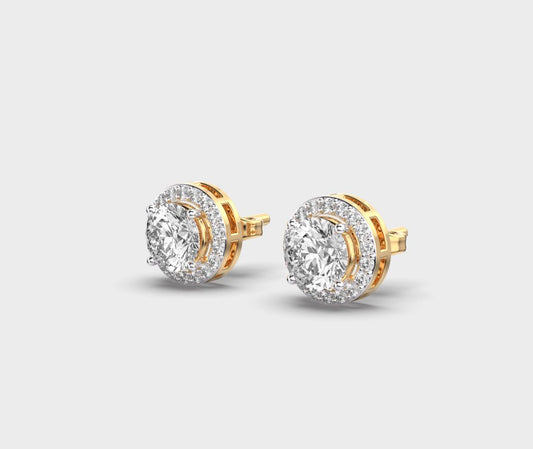 Round Diamond Studs